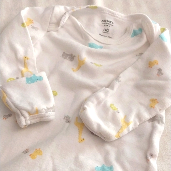 Lot of 3 Open-Bottom Sleeper Gowns - Picture 3 of 9